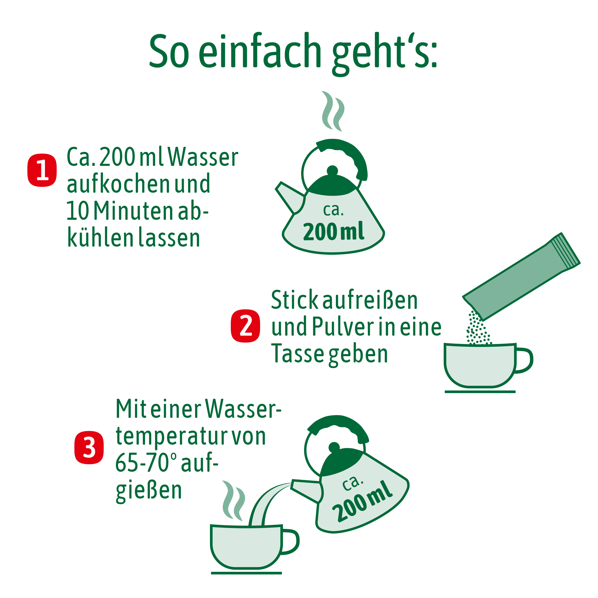 Teegetränk Haut-Komplex mit Hyaluron & Kollagenbausteinen