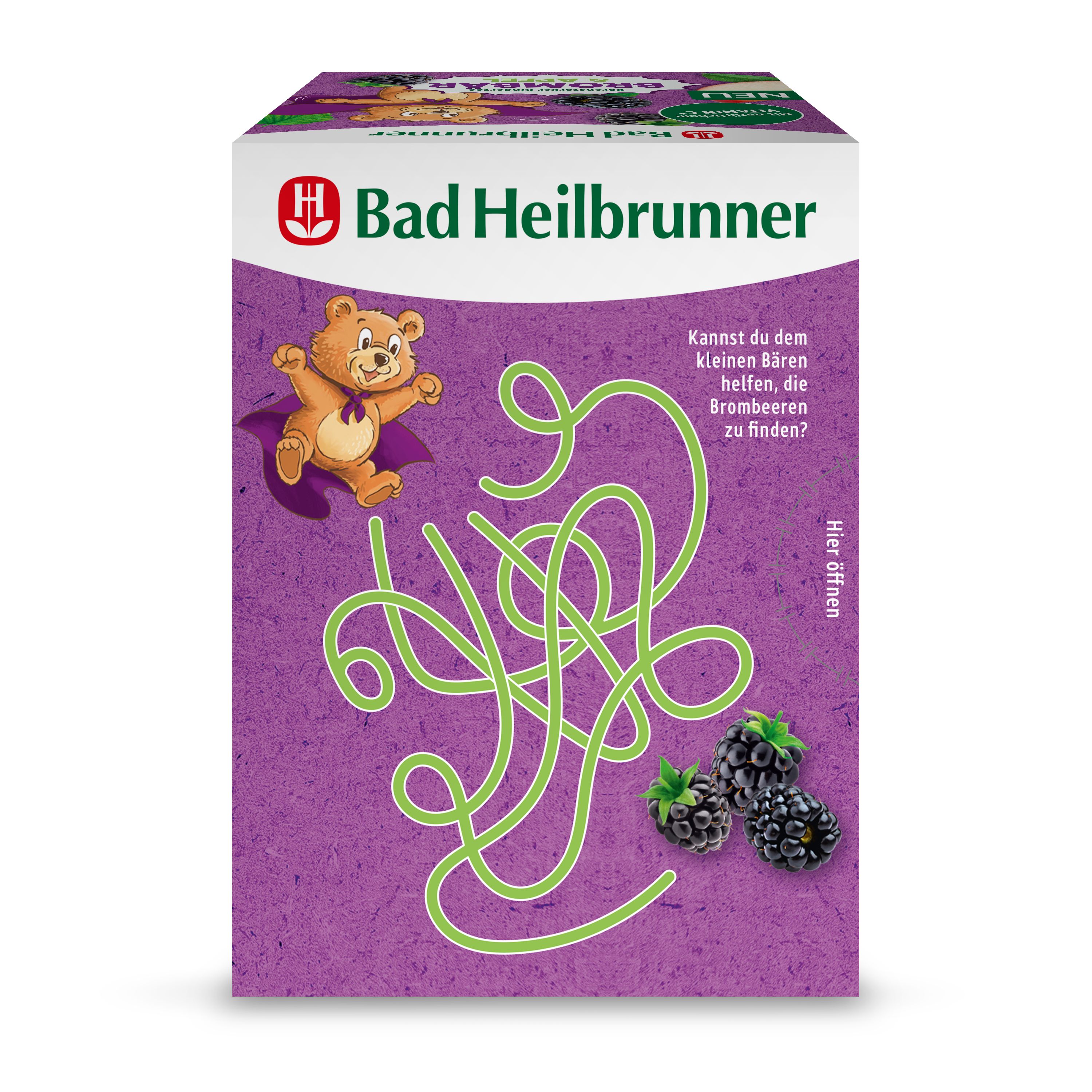 Bio Bärenstarker Kindertee - Brombär & Apfel