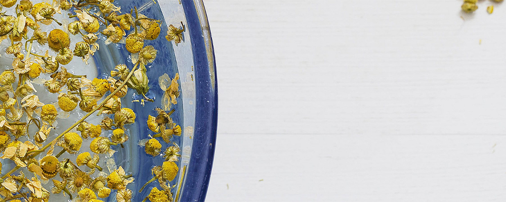 Kräuterdampfbad für die Nebenhöhlen