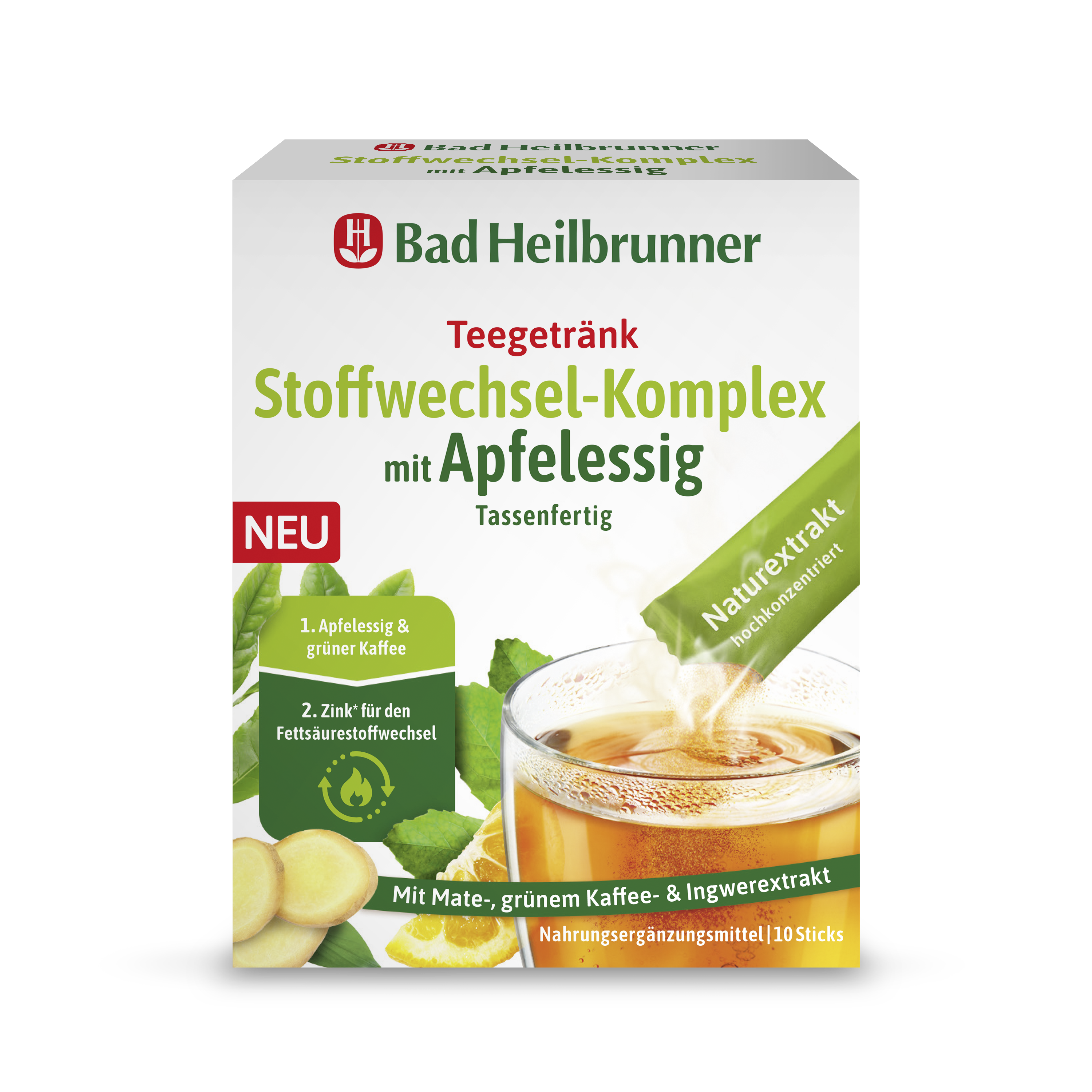 Teegetränk Stoffwechsel-Komplex mit Apfelessig