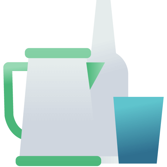 Unsere Leistungen: Wasser, Kaffee, Tee