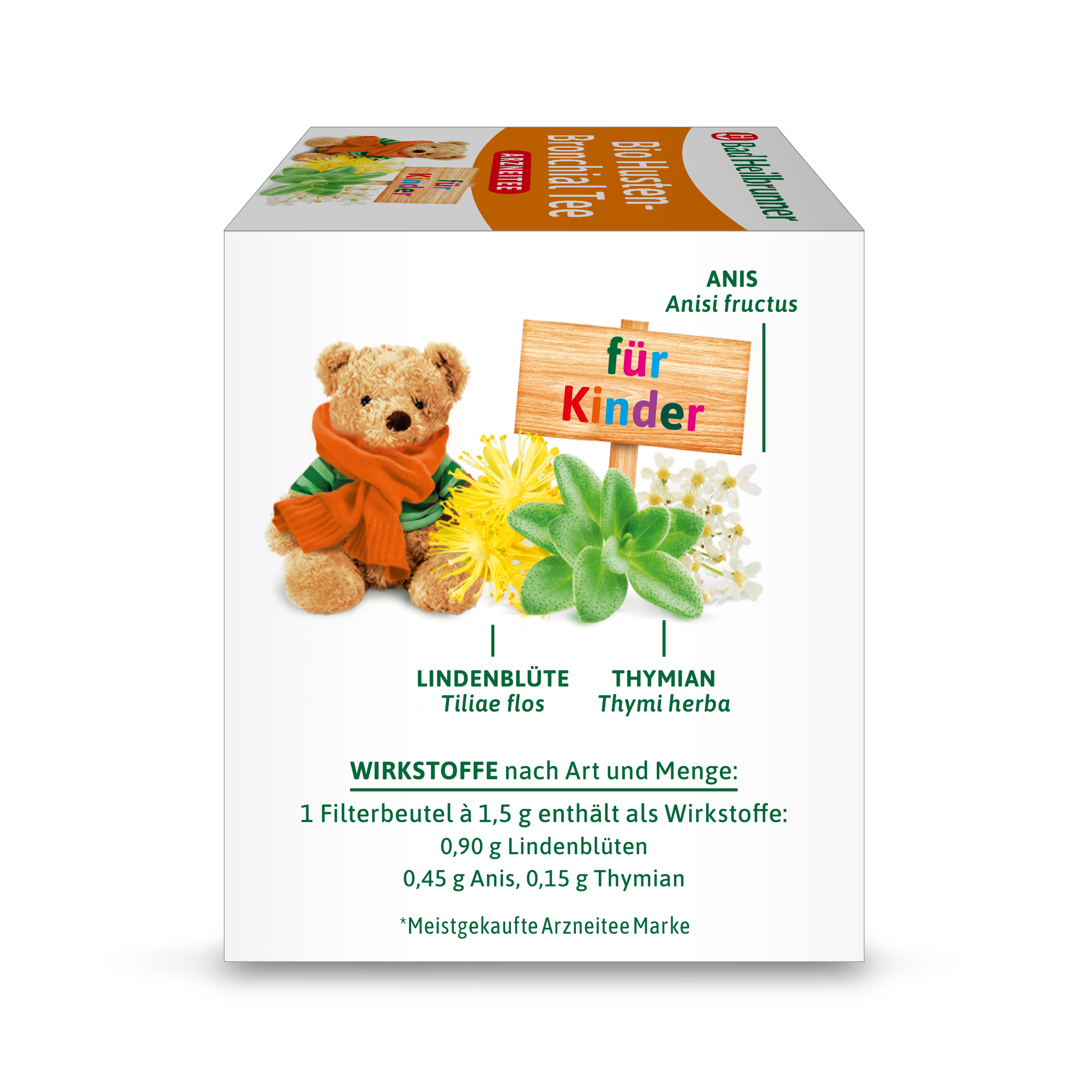 Organic Cough-Bronchial Tea for Children