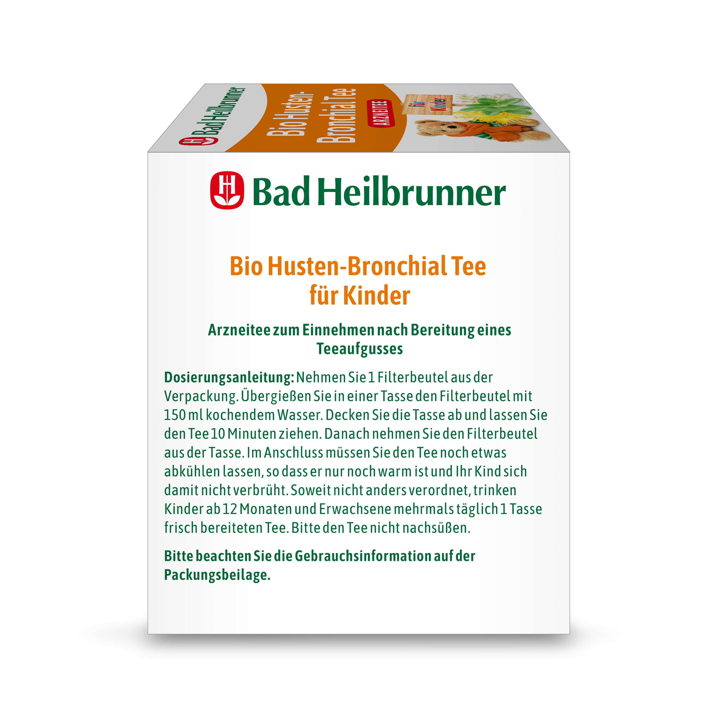 Organic Cough-Bronchial Tea for Children