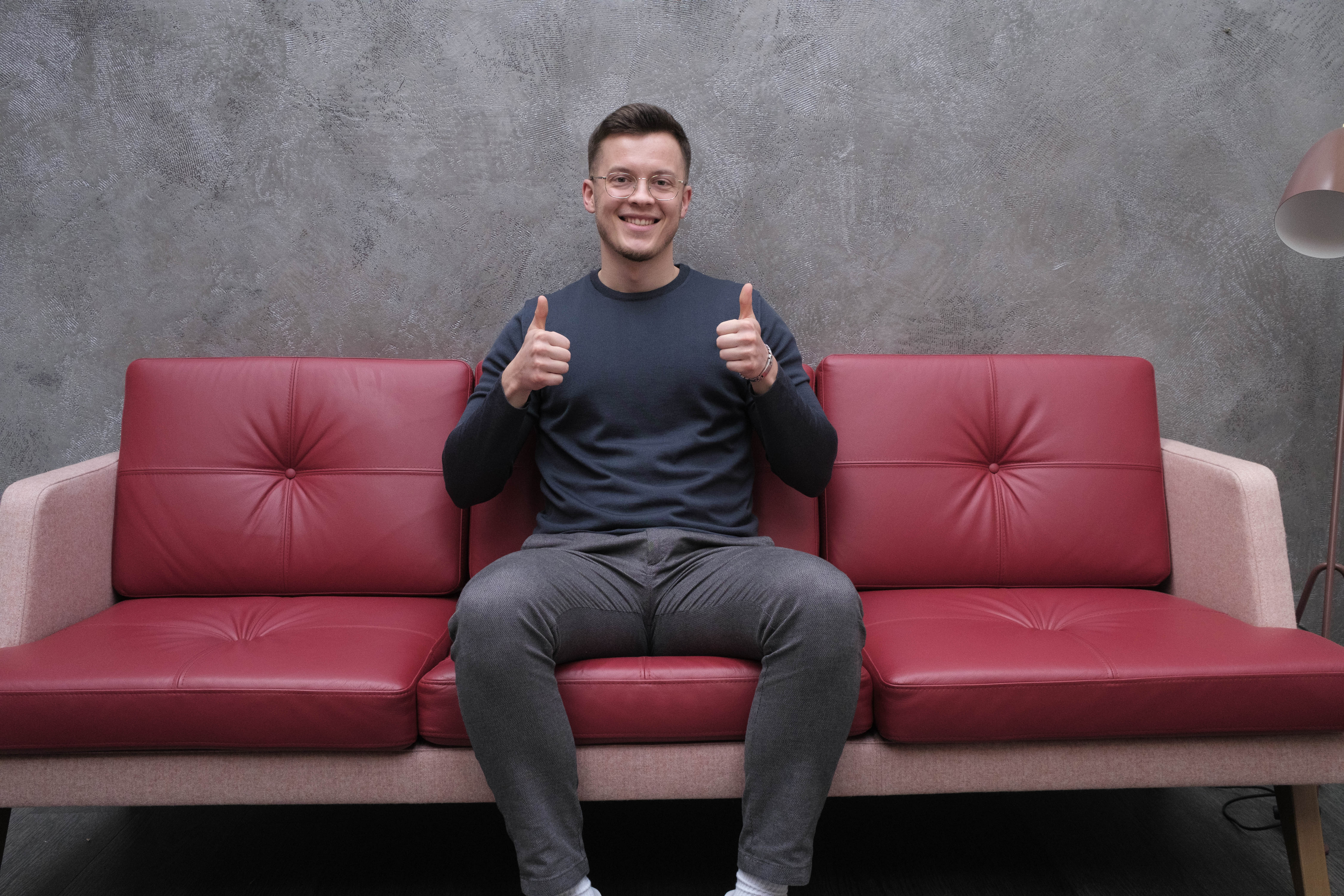 Das Rote Sofa: Der Platz für jede Gelegenheit