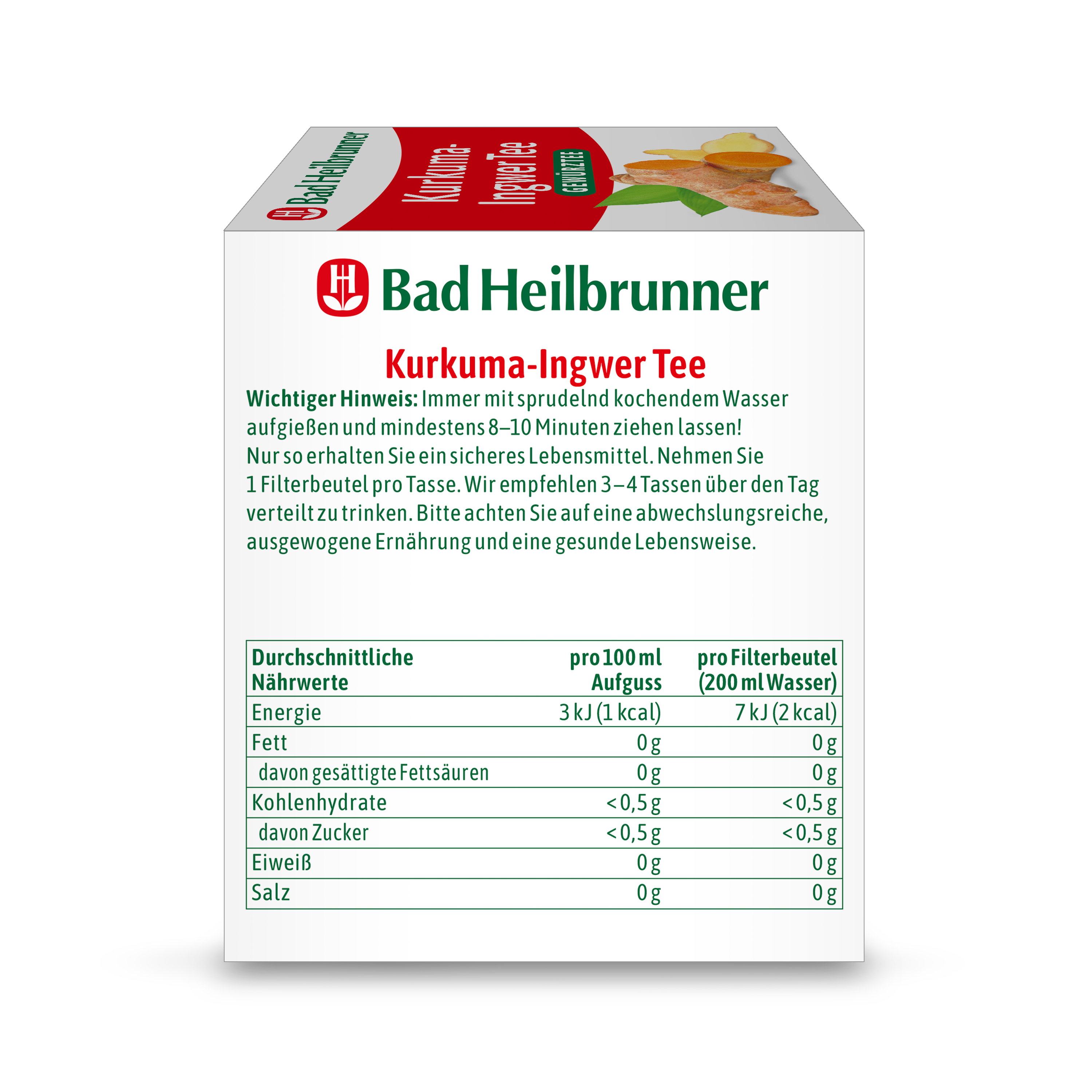 Kurkuma-Ingwer Tee