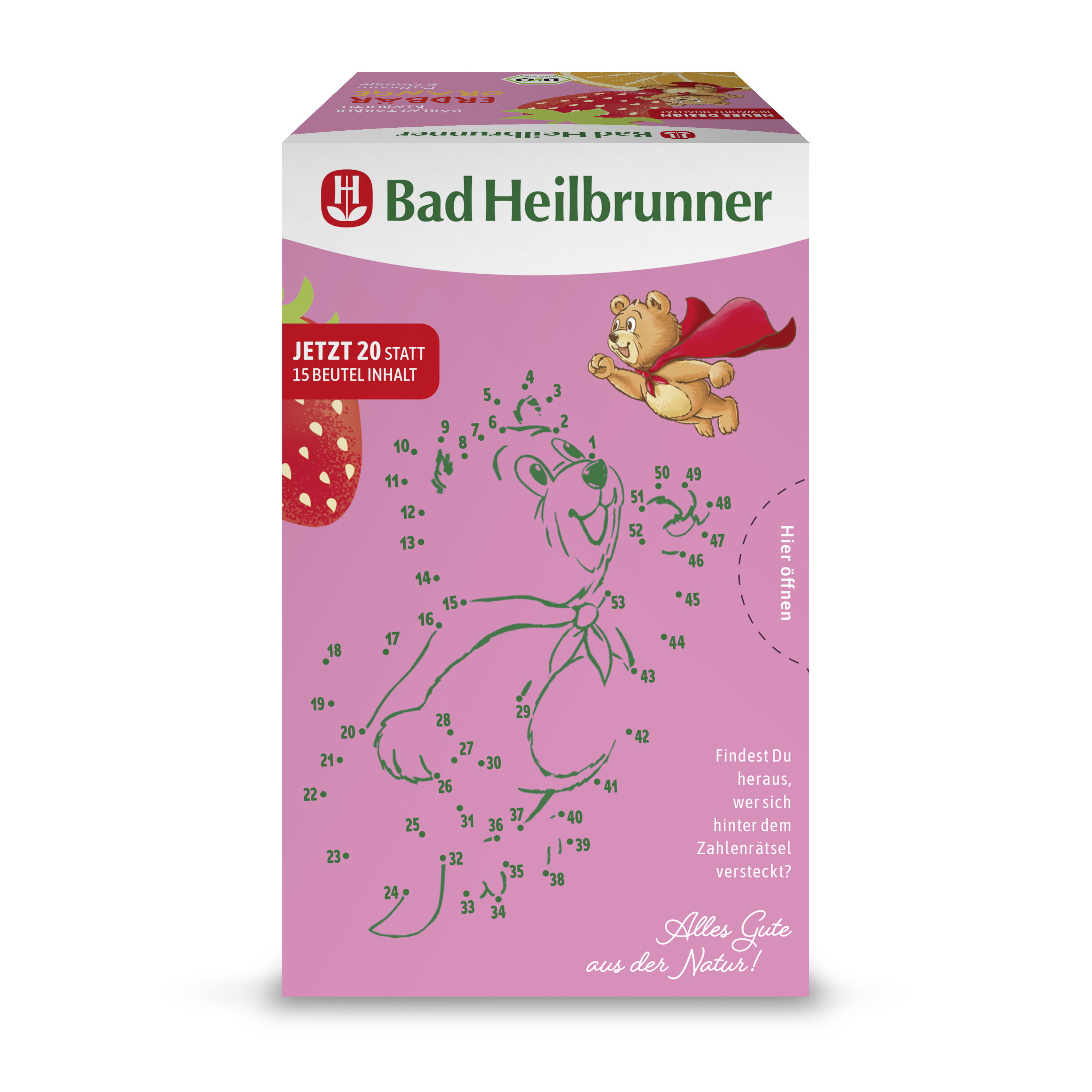 Bio Bärenstarker Kindertee - Erdbär & Orange