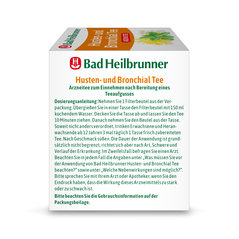 Husten- und Bronchial Tee | Bad Heilbrunner Arzneitee